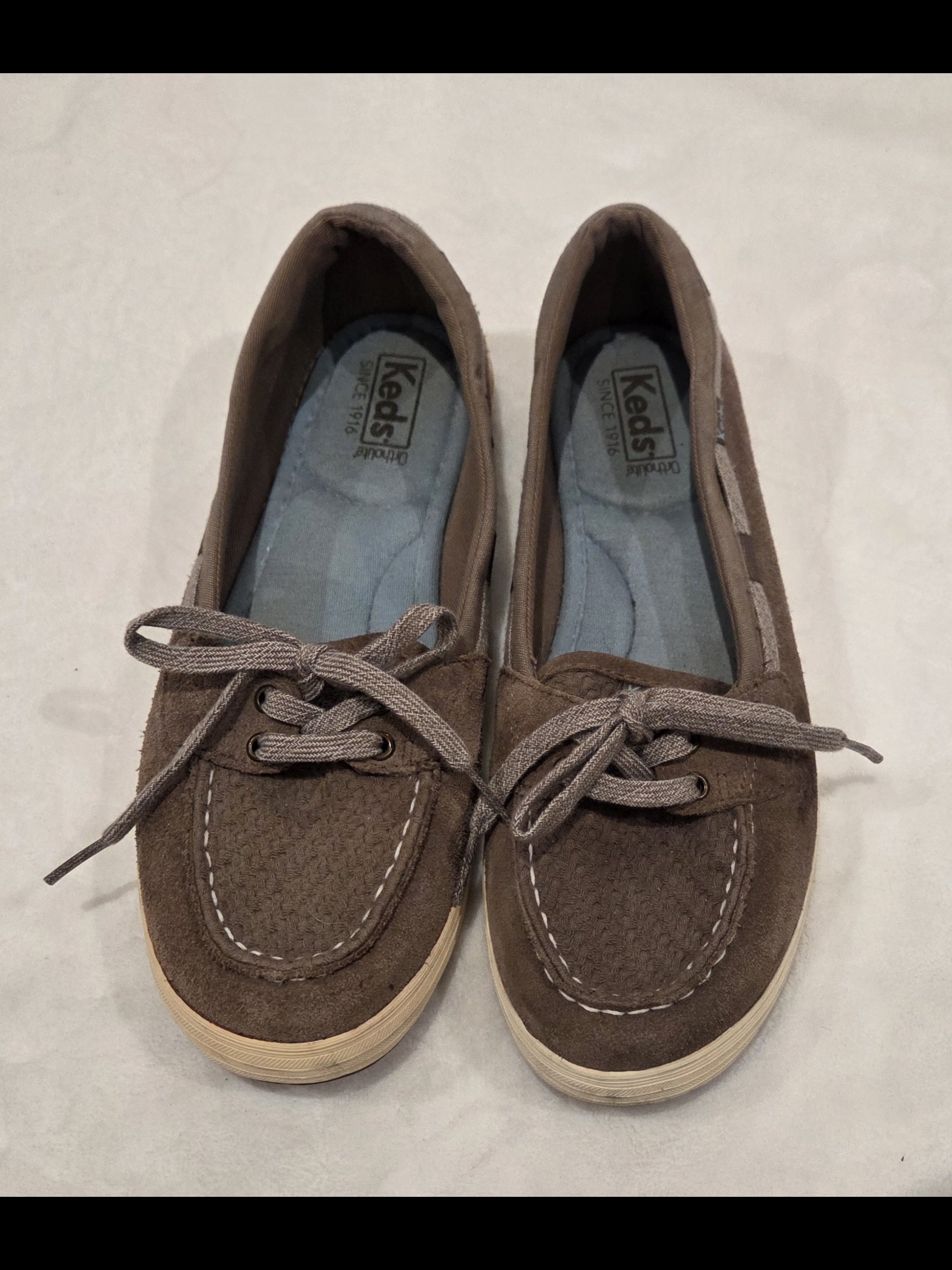 Keds Brown Suede Boat Shoe Sneakers